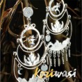 Aretes de plata